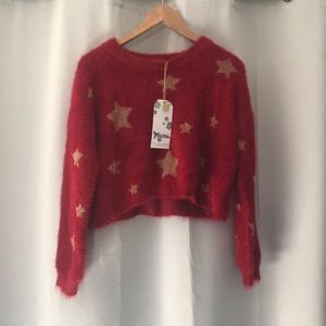 NEW: cropped Show Me Your Mumu Sweater size small